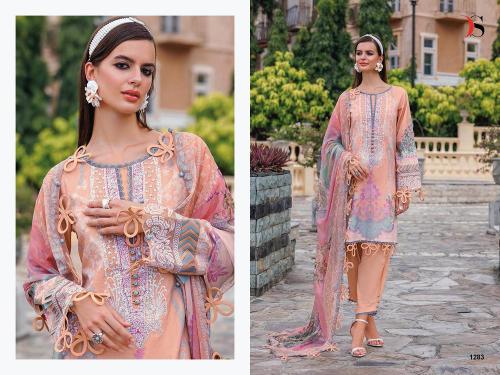 Deepsy Jade Urban 25 Vol 5 catalog Cotton Dupatta pakistani original suits wholesale