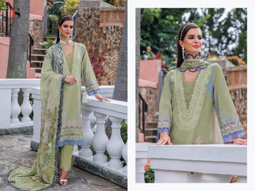Deepsy Jade Urban 25 Vol 5 catalog Cotton Dupatta pakistani original suits wholesale