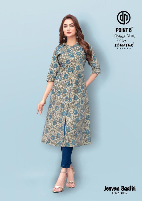 Deeptex Jeevan Sathi Vol-3 – A-Line Kurtis - Wholesale Catalog