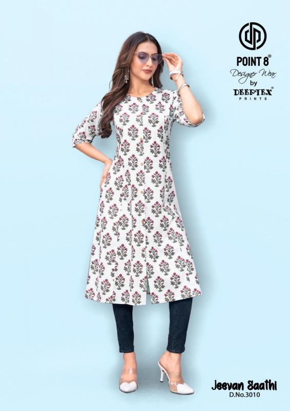 Deeptex Jeevan Sathi Vol-3 – A-Line Kurtis - Wholesale Catalog