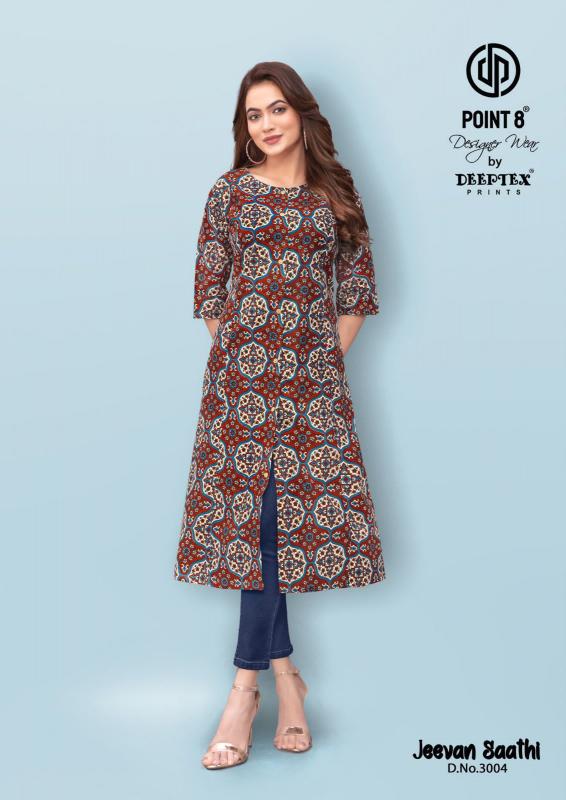 Deeptex Jeevan Sathi Vol-3 – A-Line Kurtis - Wholesale Catalog