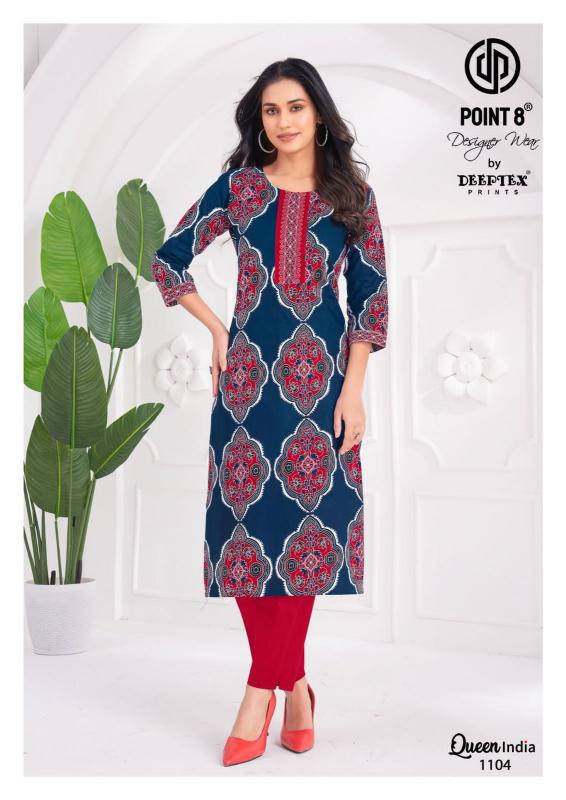 Deeptex Queen India Vol-11 – Kurti With Pant - Wholesale Catalog