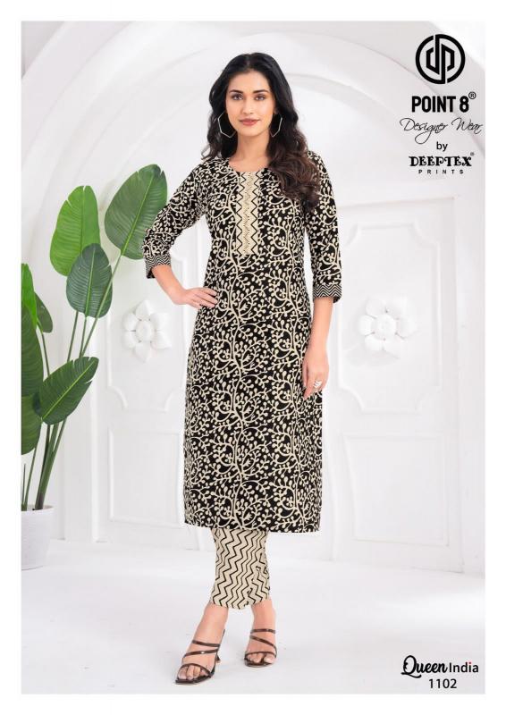 Deeptex Queen India Vol-11 – Kurti With Pant - Wholesale Catalog