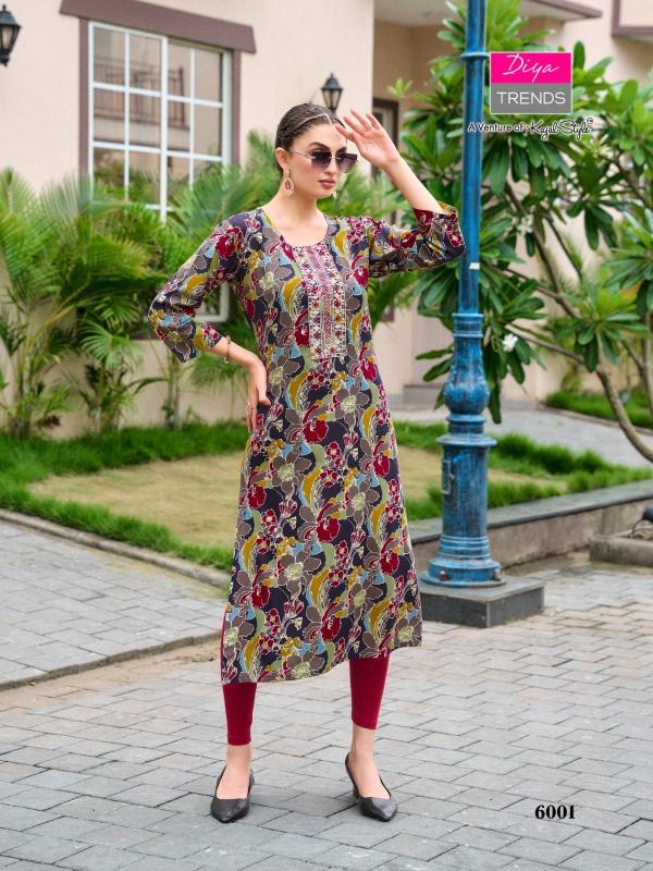 Diya Gardencity Vol-8 catalog branded kurtis wholesale in hyderabad