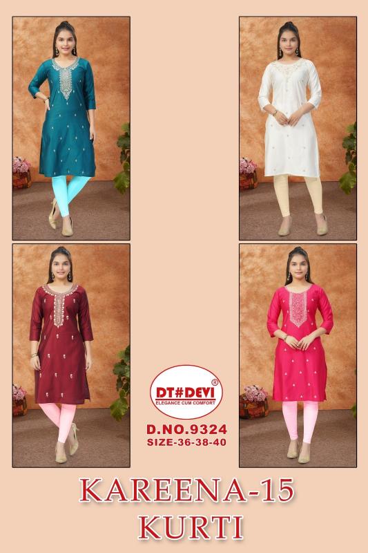 Dt Devi Kareena vol 15 9324 catalog branded kids wear wholesale in india