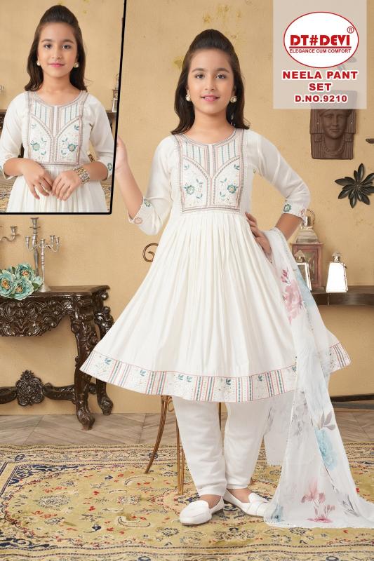 Dt Devi Neela 9210 catalog wholesale shop for kids wear