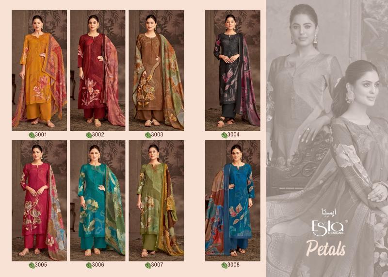 Esta Petals Catalog wholesale ladies suits manufacturers in surat