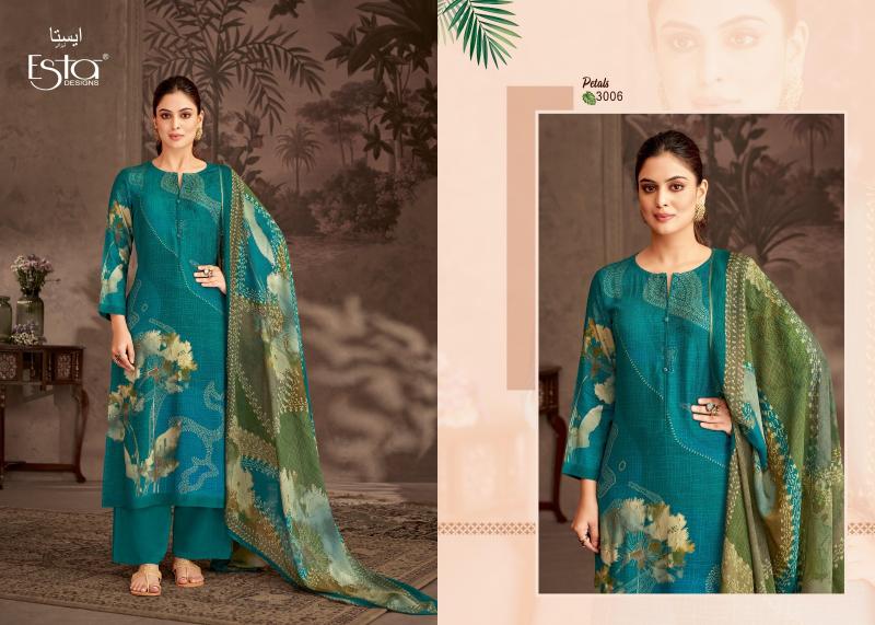 Esta Petals Catalog wholesale ladies suits manufacturers in surat