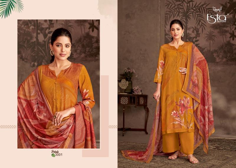 Esta Petals Catalog wholesale ladies suits manufacturers in surat