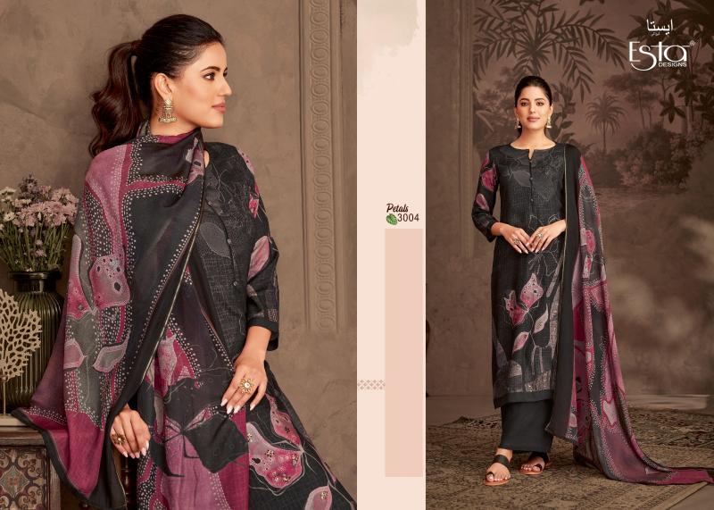 Esta Petals Catalog wholesale ladies suits manufacturers in surat