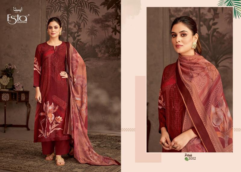 Esta Petals Catalog wholesale ladies suits manufacturers in surat