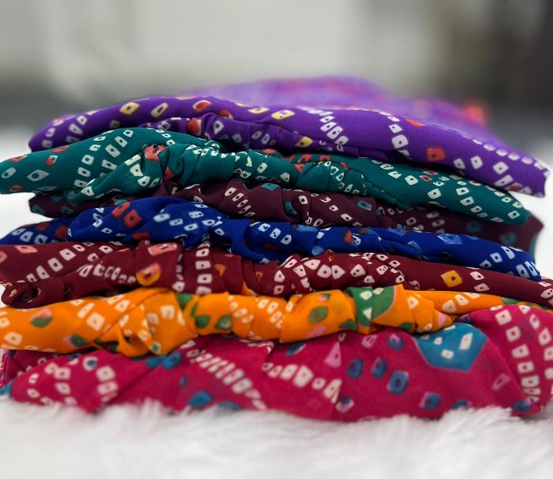 Felocity Bandhej Top catalog wholesale kurtis for women