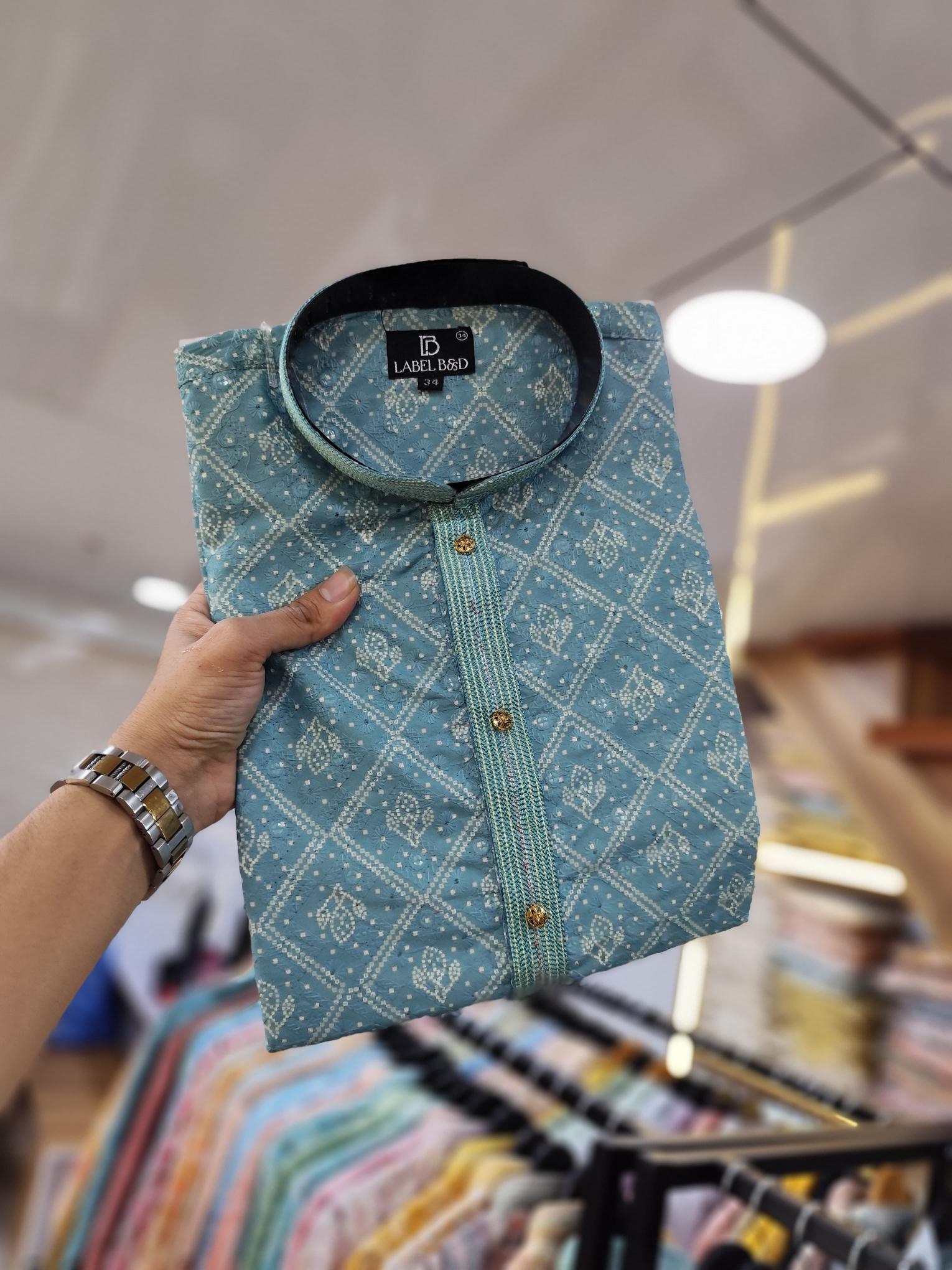 Felocity Marco catalog party wear mens kurti wholesaler