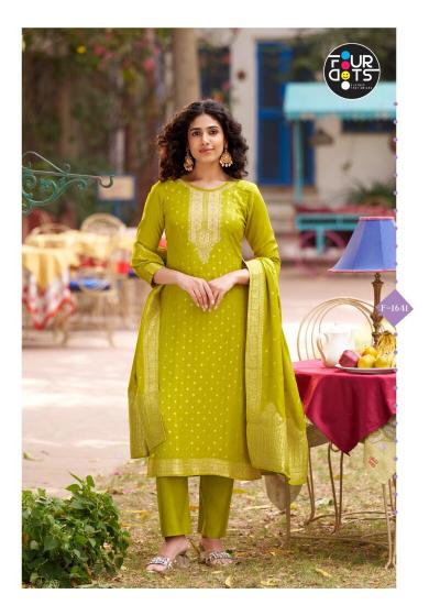 Four Dots Tavleen catalog dress material cheap wholesale