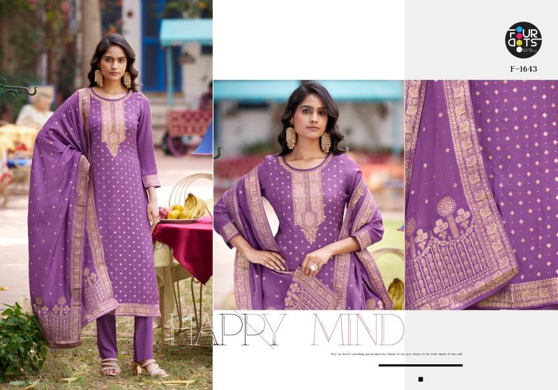 Four Dots Tavleen catalog dress material cheap wholesale