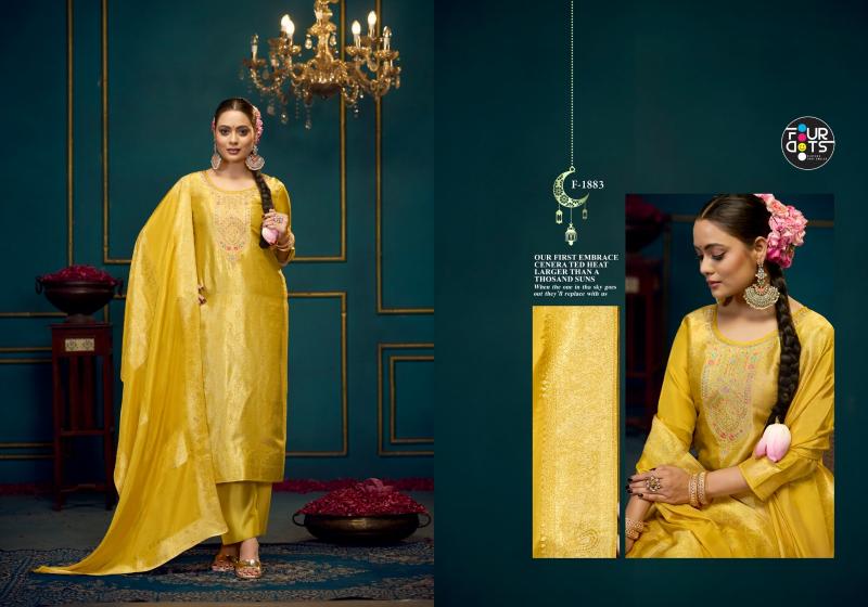 Four Dots Vera catalog wholesale dress material in chandni chowk
