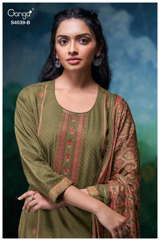 Ganga Anara 4039 catalog wholesale pakistani salwar kameez online