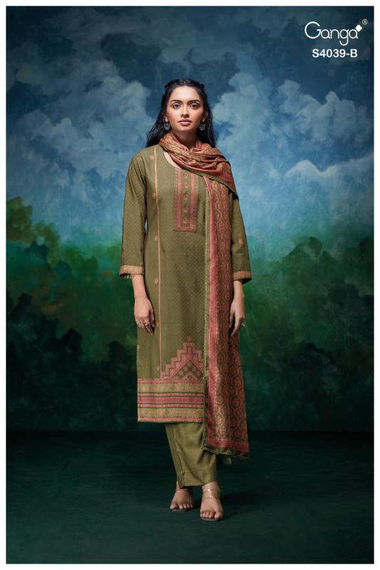 Ganga Anara 4039 catalog wholesale pakistani salwar kameez online