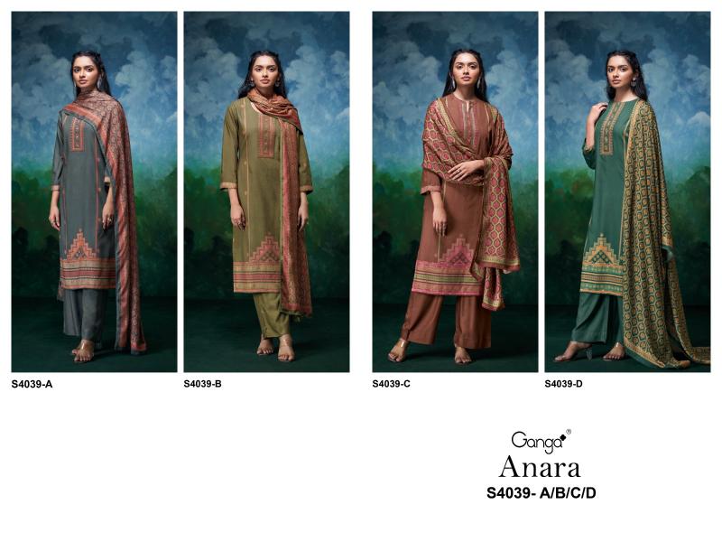 Ganga Anara 4039 catalog wholesale pakistani salwar kameez online
