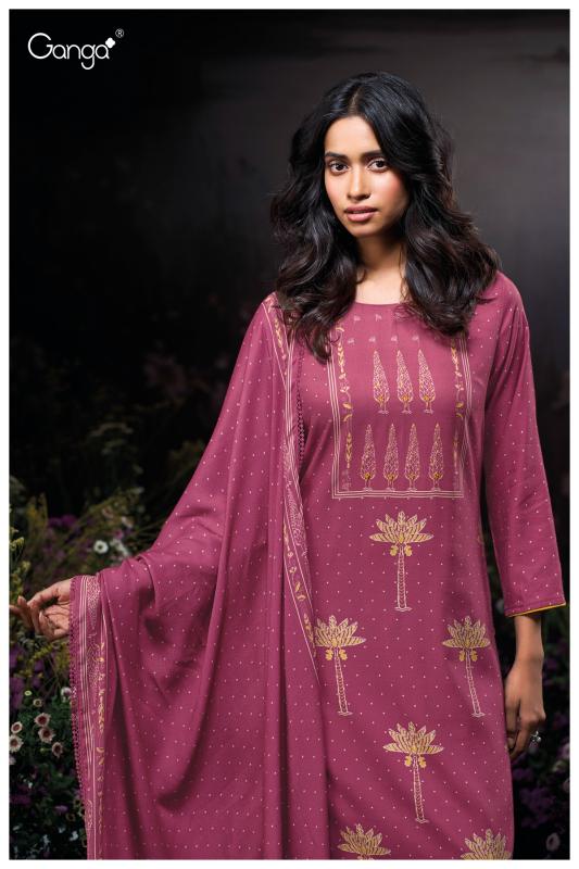 Ganga Bailyn 3906 catalog wholesale salwar kameez fabric