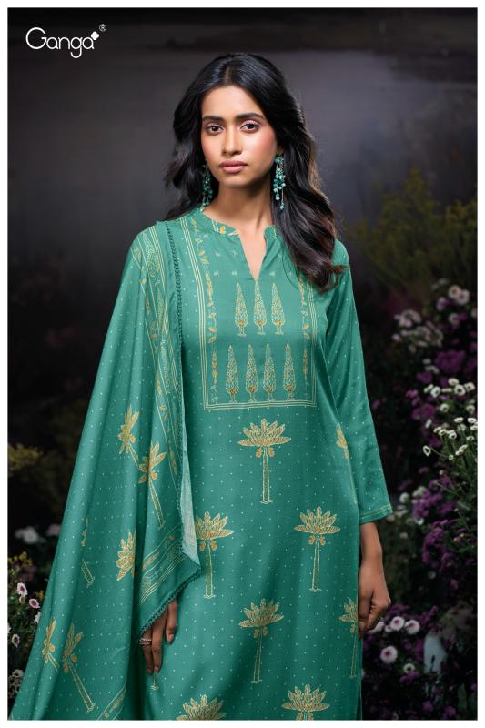 Ganga Bailyn 3906 catalog wholesale salwar kameez fabric