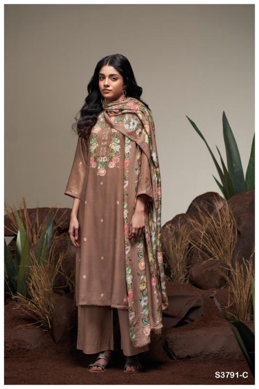 Ganga Caelia 3791 catalog wholesale market of salwar kameez in bangalore