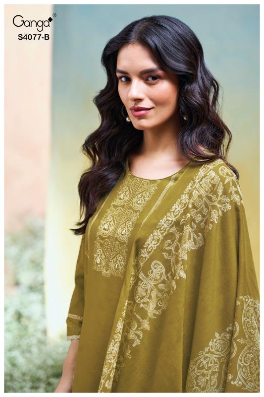 Ganga Ceyoni 4077 catalog wholesale salwar kameez