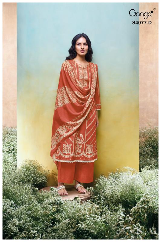 Ganga Ceyoni 4077 catalog wholesale salwar kameez