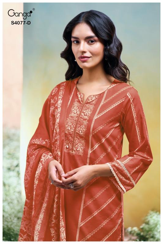 Ganga Ceyoni 4077 catalog wholesale salwar kameez