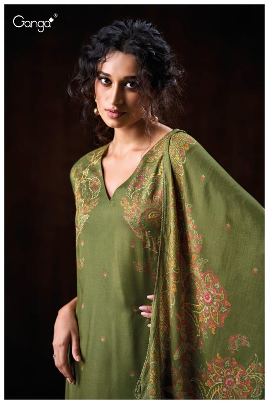 Ganga Darsie 3745 catalog south indian salwar suit