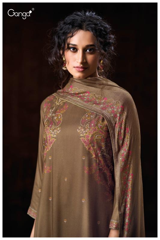 Ganga Darsie 3745 catalog south indian salwar suit