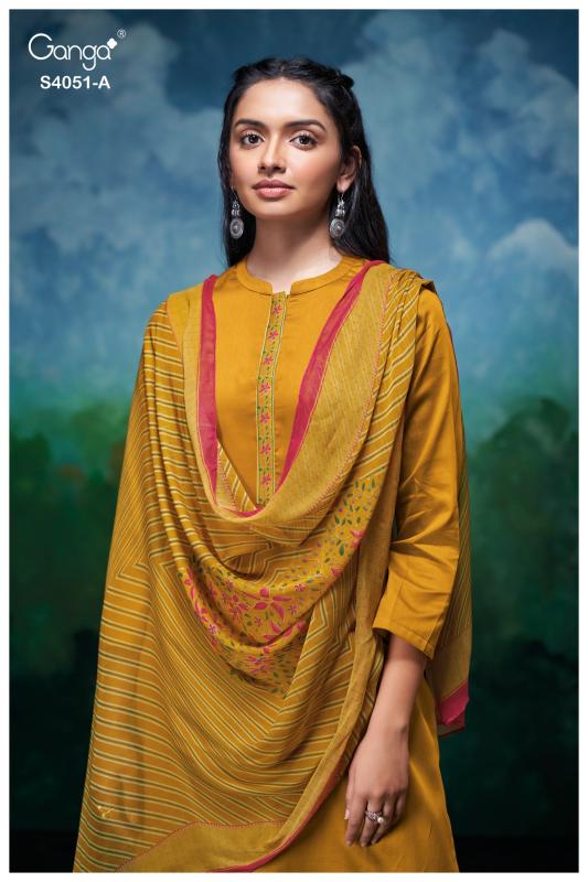 Ganga Eshal 4051 catalog salwar kameez india wholesale