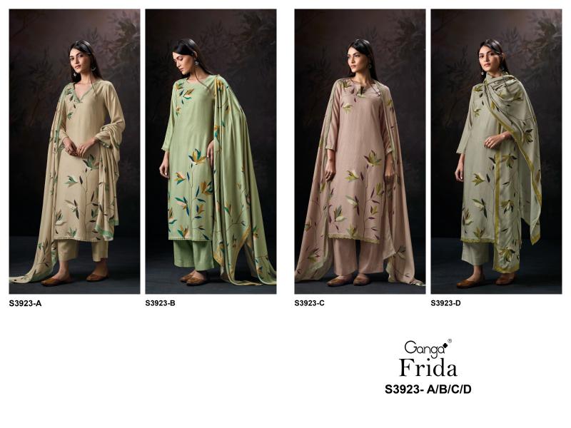 Ganga Frida 3923 catalog buy salwar kameez online wholesale