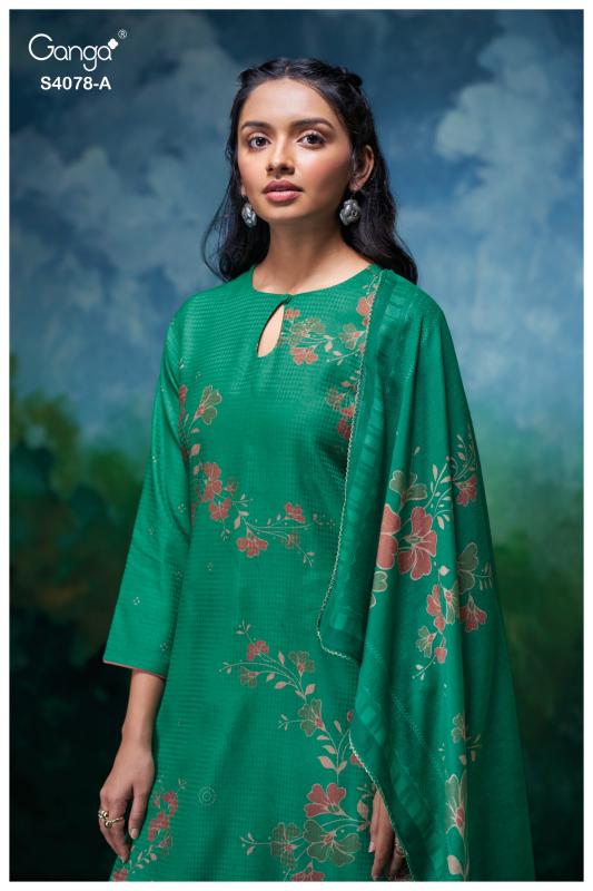 Ganga Givara 4078 catalog wholesale ladies salwar kameez