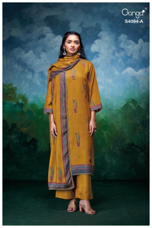 Ganga Hyora 4094 catalog wholesale pakistani salwar kameez online