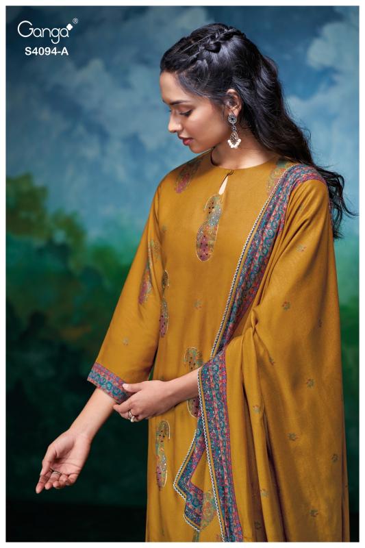 Ganga Hyora 4094 catalog wholesale pakistani salwar kameez online