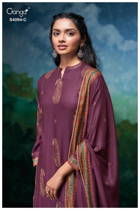 Ganga Hyora 4094 catalog wholesale pakistani salwar kameez online