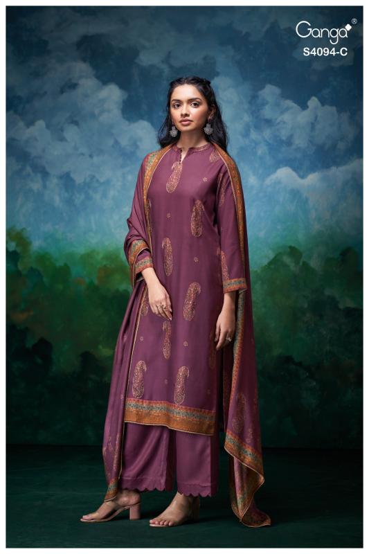 Ganga Hyora 4094 catalog wholesale pakistani salwar kameez online
