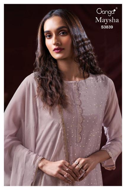 Ganga Maysha 3839 catalog wholesale clothing salwar kameez