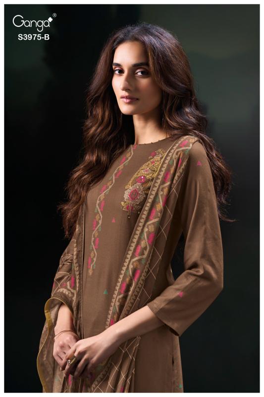 Ganga Sahher 3975 catalog salwar kameez wholesale in bangalore