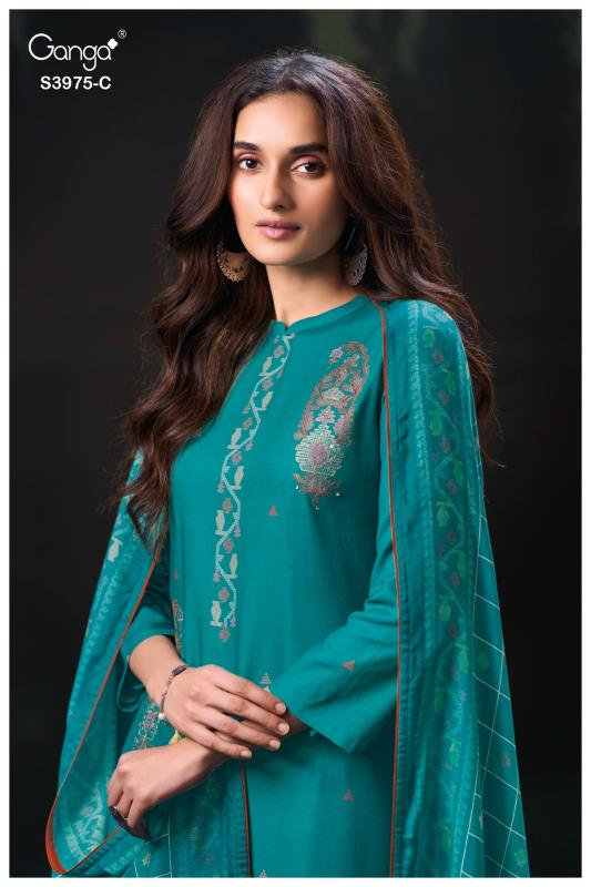 Ganga Sahher 3975 catalog salwar kameez wholesale in bangalore
