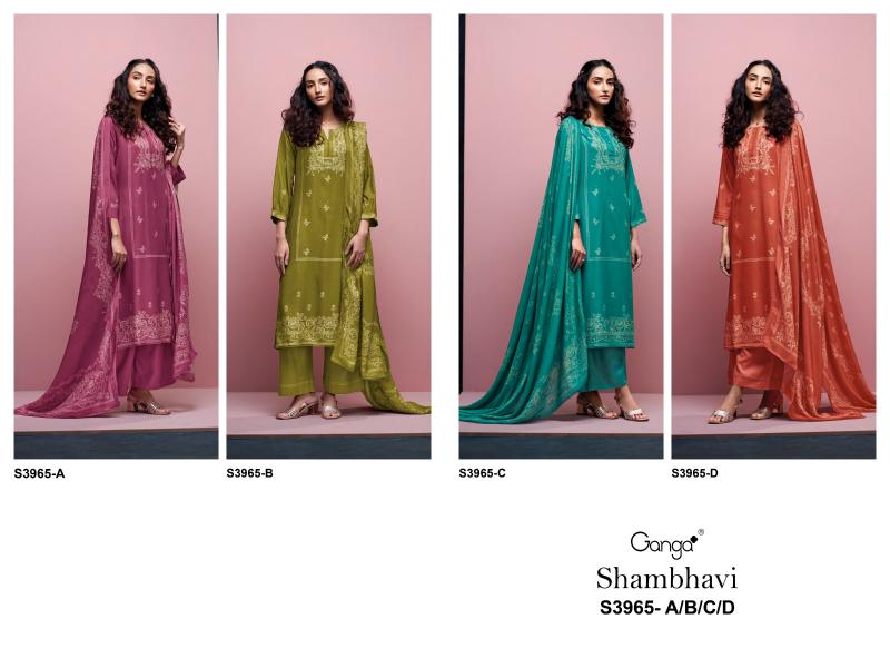 Ganga Shambhavi 3965 catalog salwar kameez wholesale online shopping