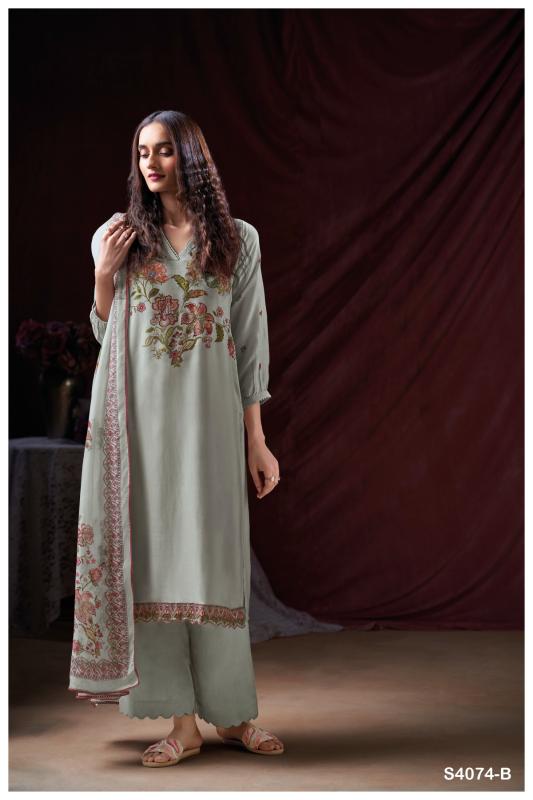 Ganga Vama 4074 buy salwar kameez online wholesale
