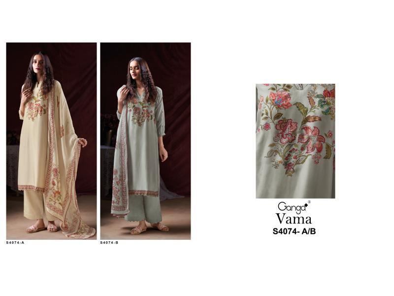 Ganga Vama 4074 buy salwar kameez online wholesale
