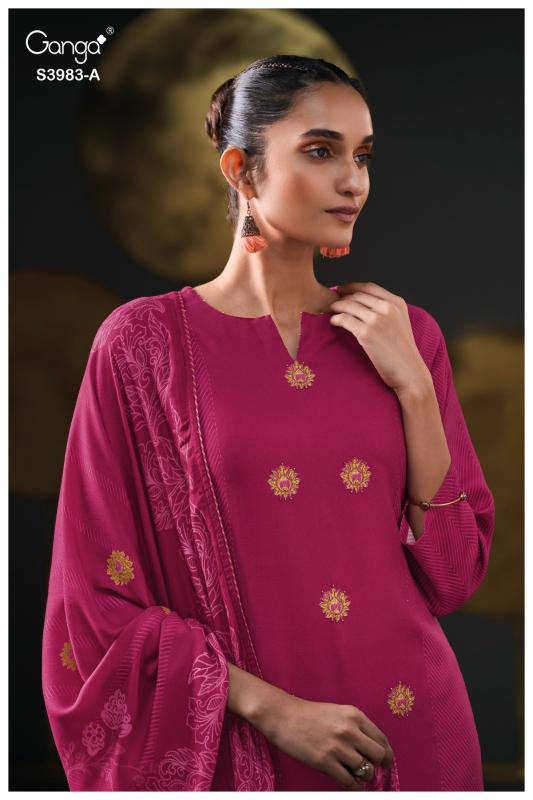 Ganga Vritali 3983 catalog best wholesale salwar kameez