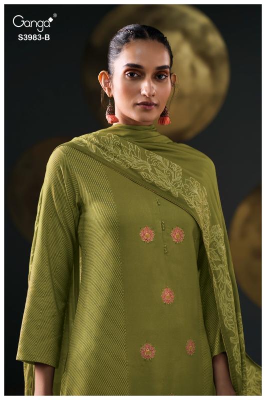 Ganga Vritali 3983 catalog best wholesale salwar kameez