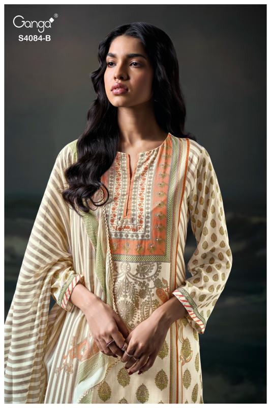 Ganga Wyetta 4084 catalog salwar kameez suppliers wholesale