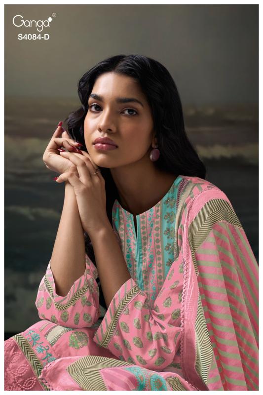 Ganga Wyetta 4084 catalog salwar kameez suppliers wholesale