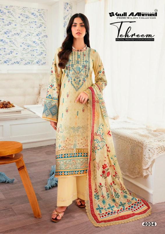 Gull Aahmed Tehreem Vol-4 catalog pakistani lawn suits wholesale online