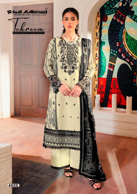 Gull Aahmed Tehreem Vol-4 catalog pakistani lawn suits wholesale online